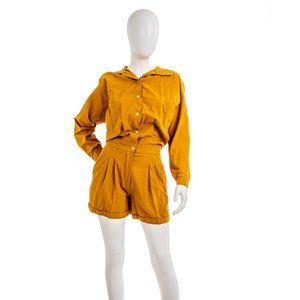 PARADISED Valentina Cotton Voile Playsuit Romper S